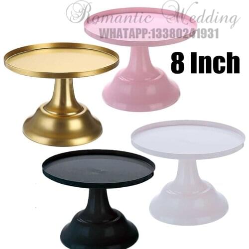 Round Cake Stand Wrought Iron Exquisite Cake Rack Base Dessert Stand Round Cake Display Wedding Birthday Cupcake Holder