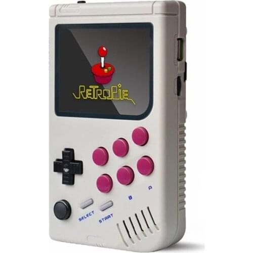 Raspberry pi 4 handheld game console, used for Nintendo’s retro gaming children’s portable classic video player with TF cartridg