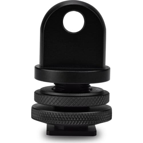 Seafrogs Flash Accessory Hot Shoe Dual Nut Screw Stand for Flashligh Camera Lighting System Accessory Mount Adapter Cold Shoe