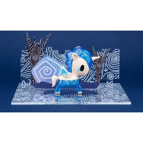 Tokidoki SUMMER NIGHT Unicorno Jigsaw and Fridge Magnet and Badge Limited Gift Box Girl Gifts