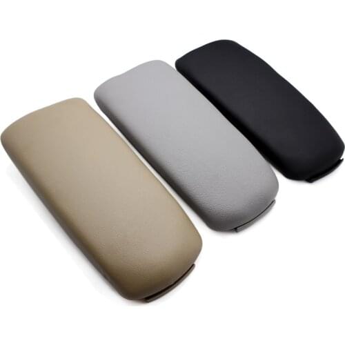 1 Pcs Car Center Console Armrest Cover Leather Arm Rest Cap Auto Accessories for Audi A4 B6 B7 2002 2003 2004 2005 2006 2007
