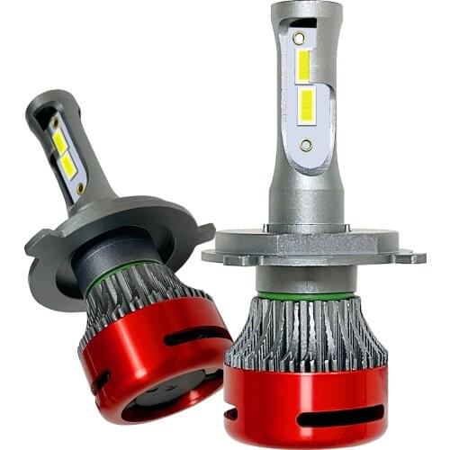 2PCS LED H7 H4 H11 2021 Headlight H13 9005 9006 9007 Lamp Universal 8000lm Auto Headlamp White Light 6500k Fog light