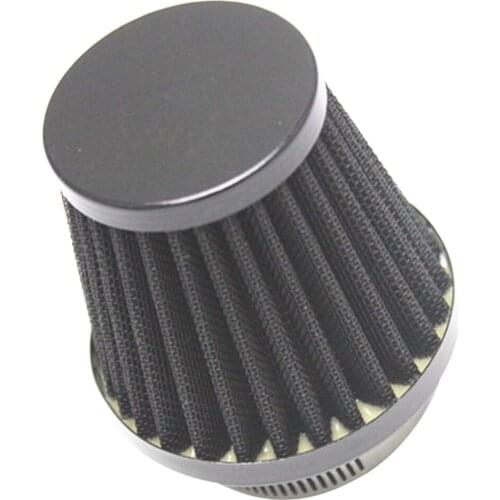 35mm Air Filter Pod Cleaner Universal for Bike Dirt ATV Quad Motorcycle Scooter, Black
