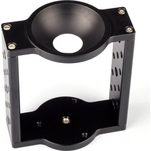 75mm Half Ball Flat to Bowl Adapter Riser Cradle Converter fr Film Camera Video Tripod Fluid Head DSLR Rail Slider Dolly Track