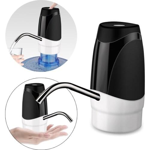 Automatic Electric Portable Dispenser Water Pump Drinking Bottle Switch With USB Charging Rechargeable Adapted Barrelled Water