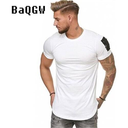 BAQGW Men's Plain T-shirts