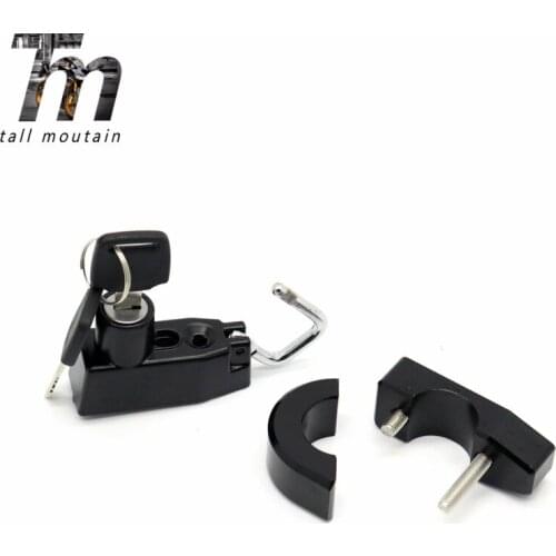 Helmet Lock Handlebar 25mm For HONDA VTX 1300C/1300CX/1300R/1300S/1300T/1800C/1800F/1800N/1800T VTX1300 VTX1800 VTX1300CX CNC
