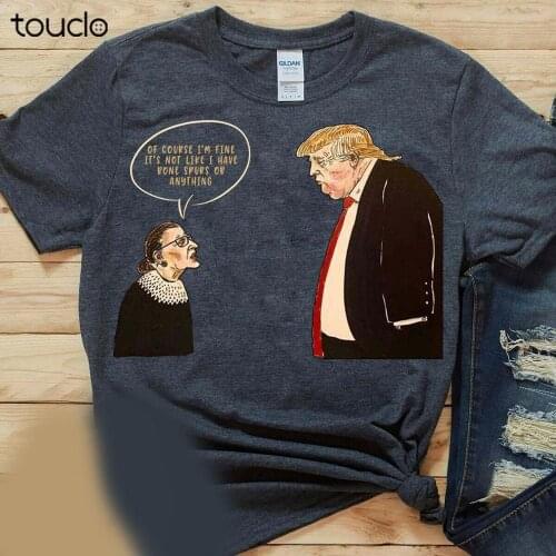 Notorious RBG Ruth Bader Ginsburg Quotes Feminist Trump Black T-Shirt