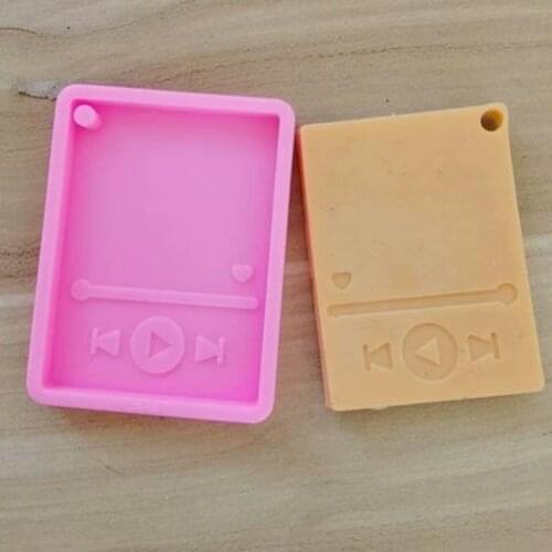 Epoxy Resin Player Mold Keychain Casting Silicone Mould DIY Crafts Jewelry Making Tools