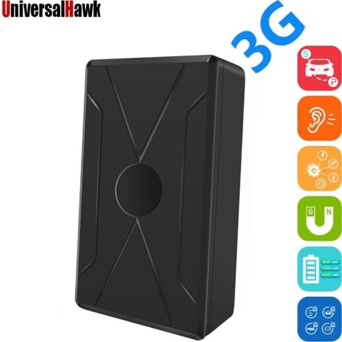 Vehicle GLONASS GPS Tracker Car 2G GSM Locator Voice listening Waterproof Magnet Free Web APP 24000mAh 270 Days Standby