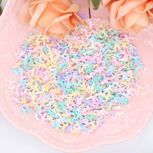 KSCRAFT Cute Colorful Unicorn Mix Sequins for DIY Card Making Craft Color Collection