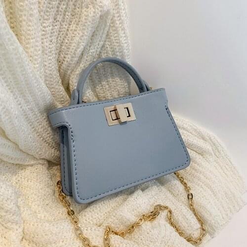 Candy colors Square Mini Tote bag 2021 Summer New PU leather Womens Designer Handbag Cute Waist bag Shoulder Messenger Bag