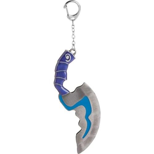 Fashion Vintage Knife Sliver Zinc Alloy Key Chain For Men Key Ring