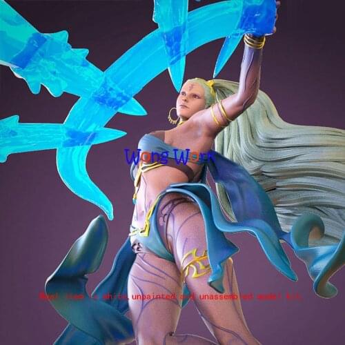 Wong Work Unpainted 18cmH 22cmH 3D Printing Unassembled Garage Kits GK Model Kit Figure Statue Hollow TZ-210710-10