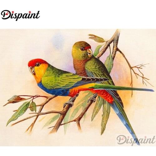 Dispaint Full Square/Round Drill 5D DIY Diamond Painting "Animal bird scenery"3D Embroidery Cross Stitch Home Decor Gift A12309