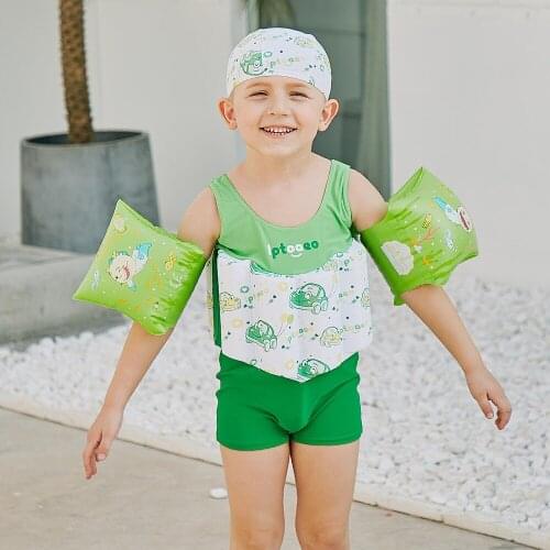 New Childrens Swimsuit Drifting Swimwear Kids Soft Life Vest Jacket Watersport Boy Girl Training Float Bathing Swimming Suit