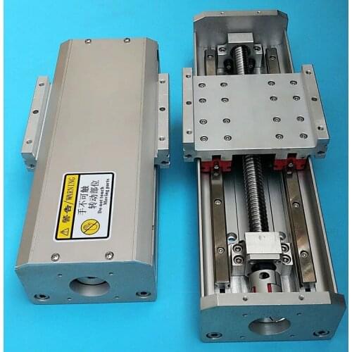 Taiwan tbi Ball screw, guide rail, slide table, straight slide, linear module work length 500mm