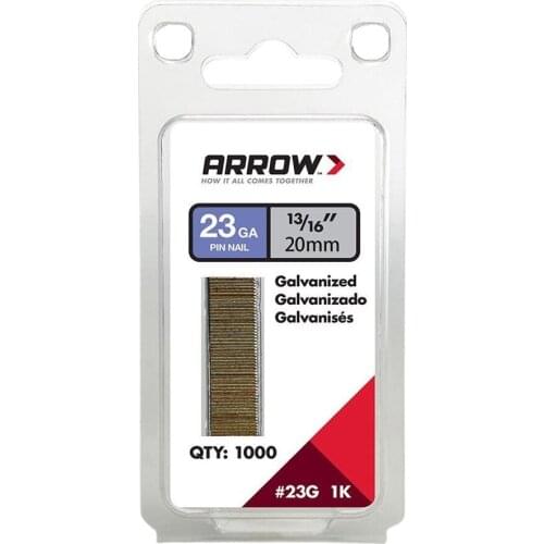 Arrow AR23G20 20mm 1000 Pcs Professional Nail Headless