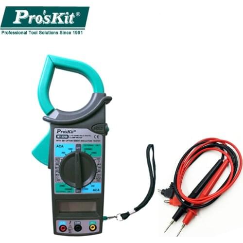 Clamp Meter Multimeter MT-3266 1000A High Precision Electrician Maintenance 1/2 Digital Electrician AC DC Current Test Meter