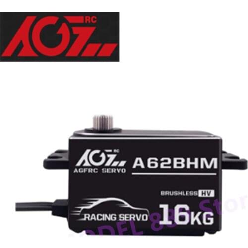 AGF A62BHM 16kg Water Proof Brushless Tall Digital Servo for RC Car Boat Drift Car Model