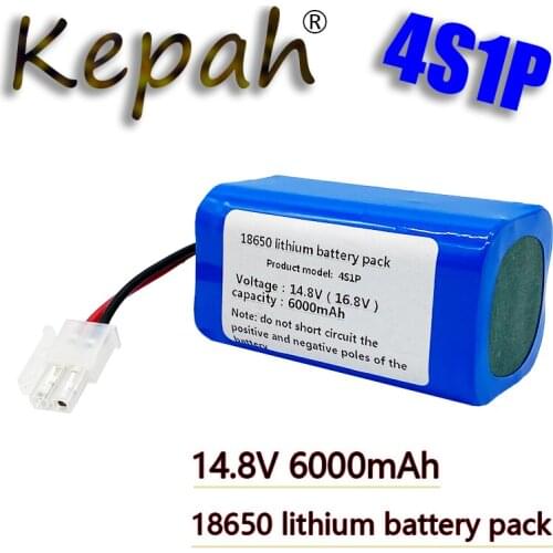 New Original 14.8V 6000mAh Chuwi battery Rechargeable Battery for ILIFE ecovacs V7s A6 V7s pro Chuwi iLife battery 4S1P