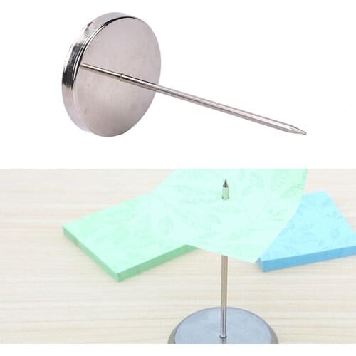 Safe Memo Holder Spike Stick For Bill Receipt Note Paper Order Office Desk
