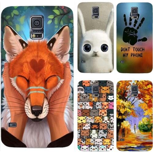 Case for Samsung Galaxy S5 SV GT-I9600 Case Silicon Cover for Samsung Galaxy S 5 SV GT-I9600 G900 G900F Case Cover