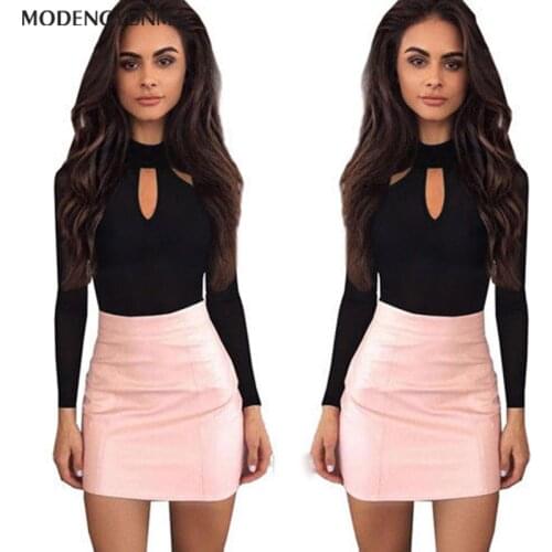 Fashion New Black Minimalist Highstreet Solid Slim Fitted Halter Round Neck Skinny Summer Bodysuit Women Streetwear Bodysuits