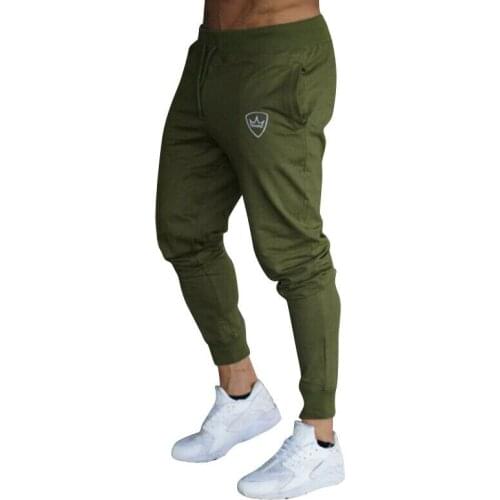 2020 Summer Mens Gym Training Jogging Pants Men Joggers Slim Fit Soccer Sweatpants Cotton Workout Running Tights Sport Trousers