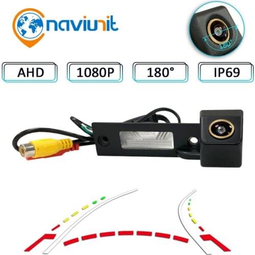 180 Degree AHD 1080P Night vision Vehicle Rear view camera For Volkswagen VW TOURAN CADDY JETTA GOLF PASSAT TRANSPORTER Skoda