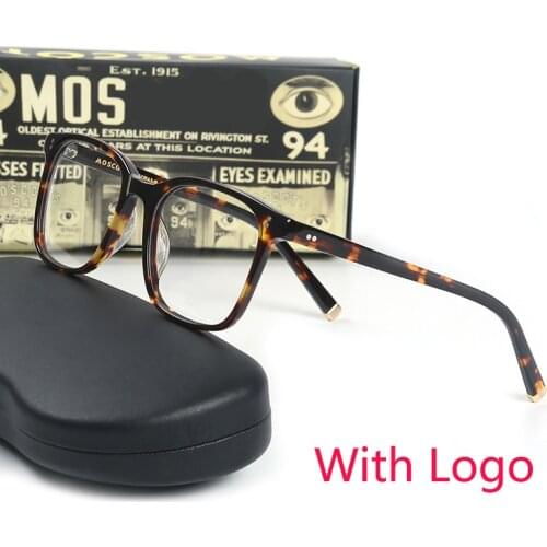 Johnny Depp Eyeglasses Men Women Retro Spectacle Acetate Frame Glasses Transparent Lens Brand designer Computer