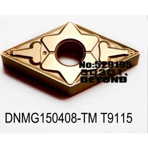 Original DNMG DNMG150408 DNMG150404-TM DNMG150408-TM DNMG150412-TM T9115 Carbide Insert CNC Turning Lathe Cutter