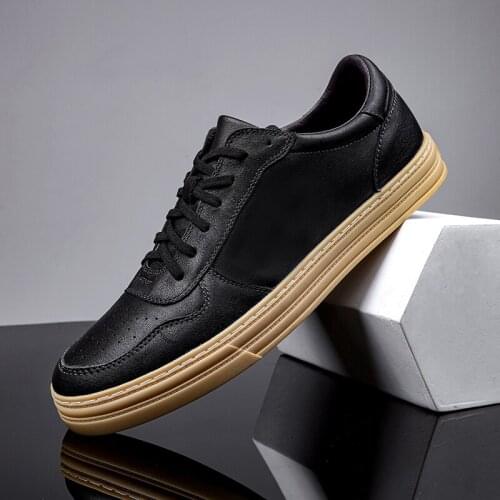 100% Genuine Leather Casual Shoes Brand Men Loafers Moccasins Comfort Breathable Fashion Sneakers Men Shoes