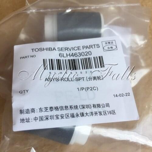 20X Genuine Paper Separation Roller for Toshiba E16 E163 E205 E233 E255 E256 E280 E355 E350 E450 E456 6LH46302000 6LJ1340900