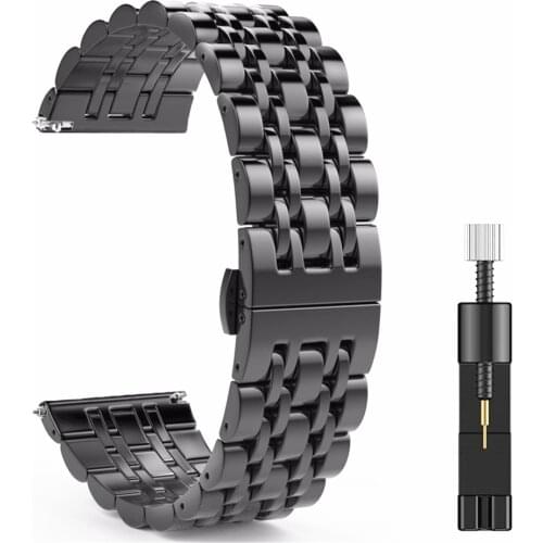 Stainless Steel Band for Samsung Galaxy Watch 4 44mm 40mm Bands 20mm 22mm Metal Bracelet Galaxy Watch4 Classic 46mm 42mm Strap