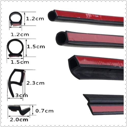 Rubber Noise Insulation Anti-Dust Soundproof Car Seal for BMW R50 X Series E84 X1 X3 E83 R59 R60 R61