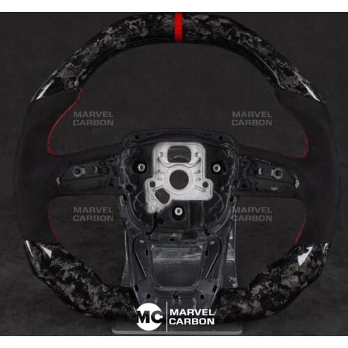 100% REAL CARBON FIBER STEERING WHEEL COMPATIBLE WITH Lamborghini