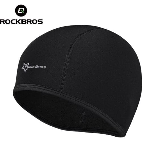 Rockbros Cycling Cap Winter Fleece Bike Hats Men Women bandana ciclismo gorra mtb Running Fishing Windproof Thermal Bicycle Caps