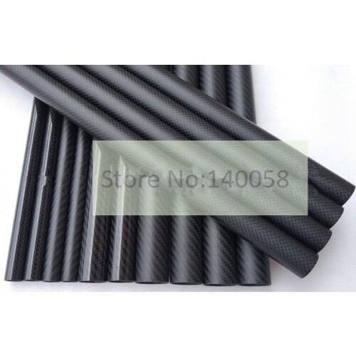 3K carbon fiber tube carbon tube 16/18/19/20/21/22/ 24/25/30mm applied to multi-rotor arm/pod/pin tube/tail tube/fishing rod
