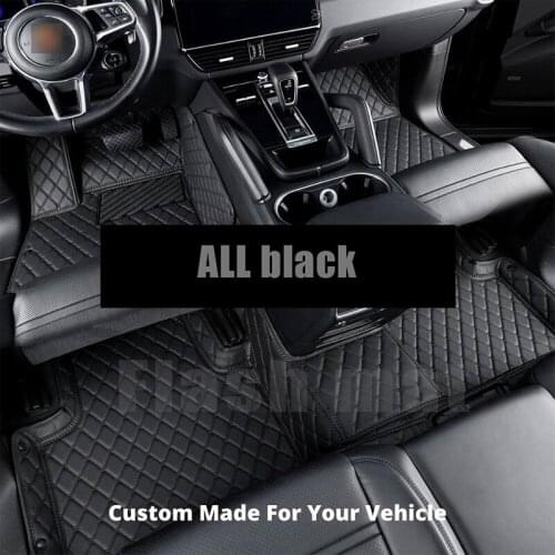 High-quality leather car floor mats for audi A3 sportback A1 A2 A4 A6 A8 Q3 Q5 Q7 Car accessories carpet auto goods