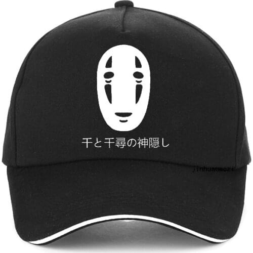 Japanese Anime Spirited Away printing Baseball Cap Cartoon Totoro Spirited Away Hip Hop cap Anime snapback hats