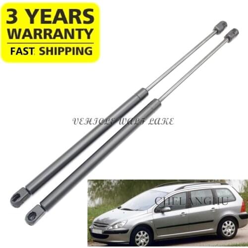 2pcs For Peugeot 307 Break 307 SW 2002 2003 2004 2005 2006 2007 2008 With Gift Tailgate Boot Struts Lifters Gas Spring