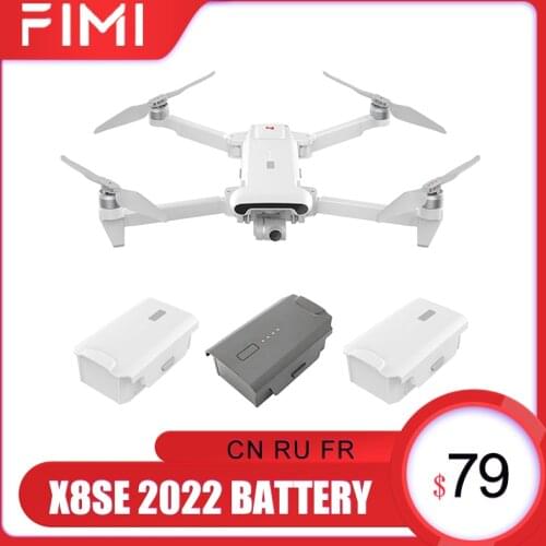 Original FIMI X8SE 2020 Intelligent Flight Battery 11.4V 4500mAh Rechargable Lipo-Battery for FIMI X8SE RC Drone Accessories