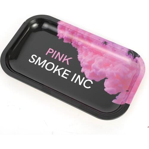 Smoke Essential Accessories Metal Tobacco Cigarette Rolling Tray Holder Trays for DIY Smoking Grinder