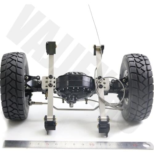 All Metal Front Axle Assembly with Differential for 1/14 Remote Control Truck Tractor Trailer TAMIYA 56360 Scania R620 R470