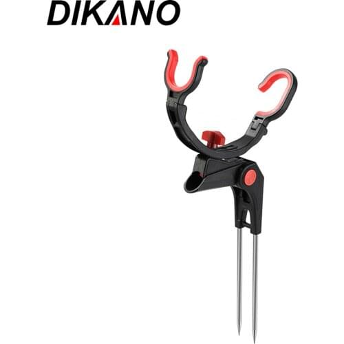 Multifunctional Fishing Turret Stand 360 Degree Adjustable Universal Aluminum Fishing Support Rod Holdder