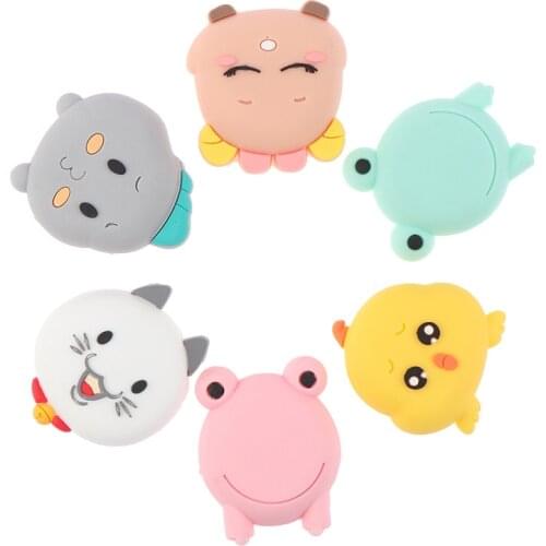 Fashion Cartoon Door Stopper Doorknob Rubber Fender Lock Protective Pad Door Crash Pad Wall Protector Savor Shockproof Crash Pad