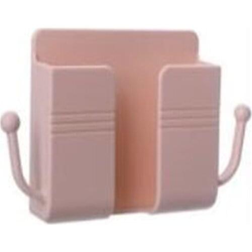 Wall-Mounted Storage Box Multifunctional Remote Control Mobile Phone Charging Storage Box Wall Storage Box
