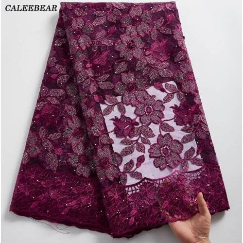 Latest French Lace Fabric High Quality Tulle Lace Fabric African Nigerian Lace Fabrics For Wedding 2021 Green Onion Peach S2355