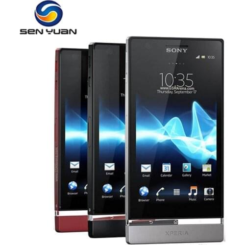 Original Sony Xperia P LT22 LT22i Mobile phone 4.0" Dual Core 1G RAM 16GB ROM 8MP Camera Unlocked lt22 Cell Phone